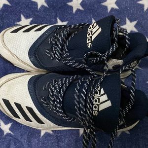 Adidas Blue Turf Shoes Baseball US- 8